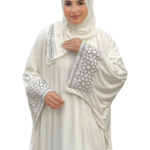 اسدال تطريز زخرفه ابيض