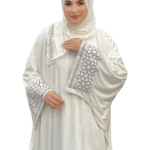 اسدال تطريز زخرفه ابيض