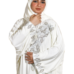 إسدال ريش نعام ابيض