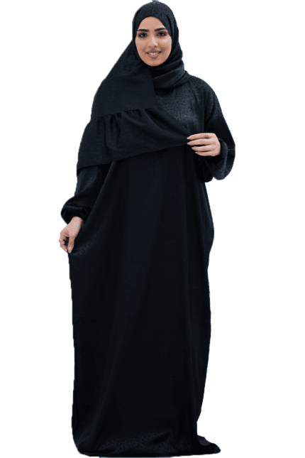 إسدال أسود واسع