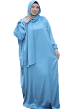 إسدال بطرحة متصلة