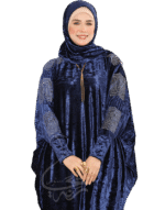 إسدال طرحة متصلة