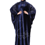 إسدال قطيفة شتوي تطريز متموّج