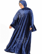 اسدال كحلي قطيفة شتوي