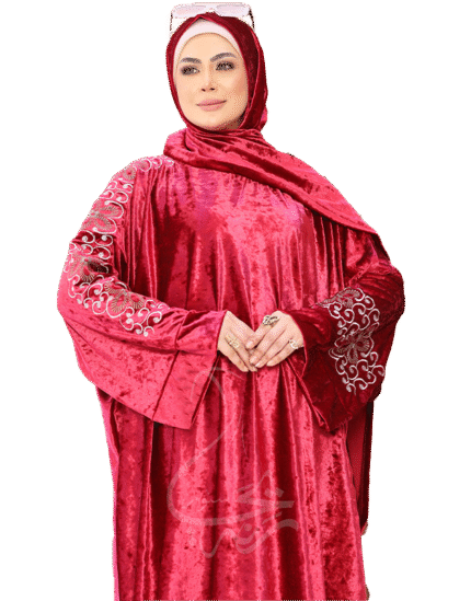 إسدال زهرة الشتاء – تصميم راقٍ من ريحانة