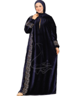 اسدال قطيفة شتوي تطريز جانبي